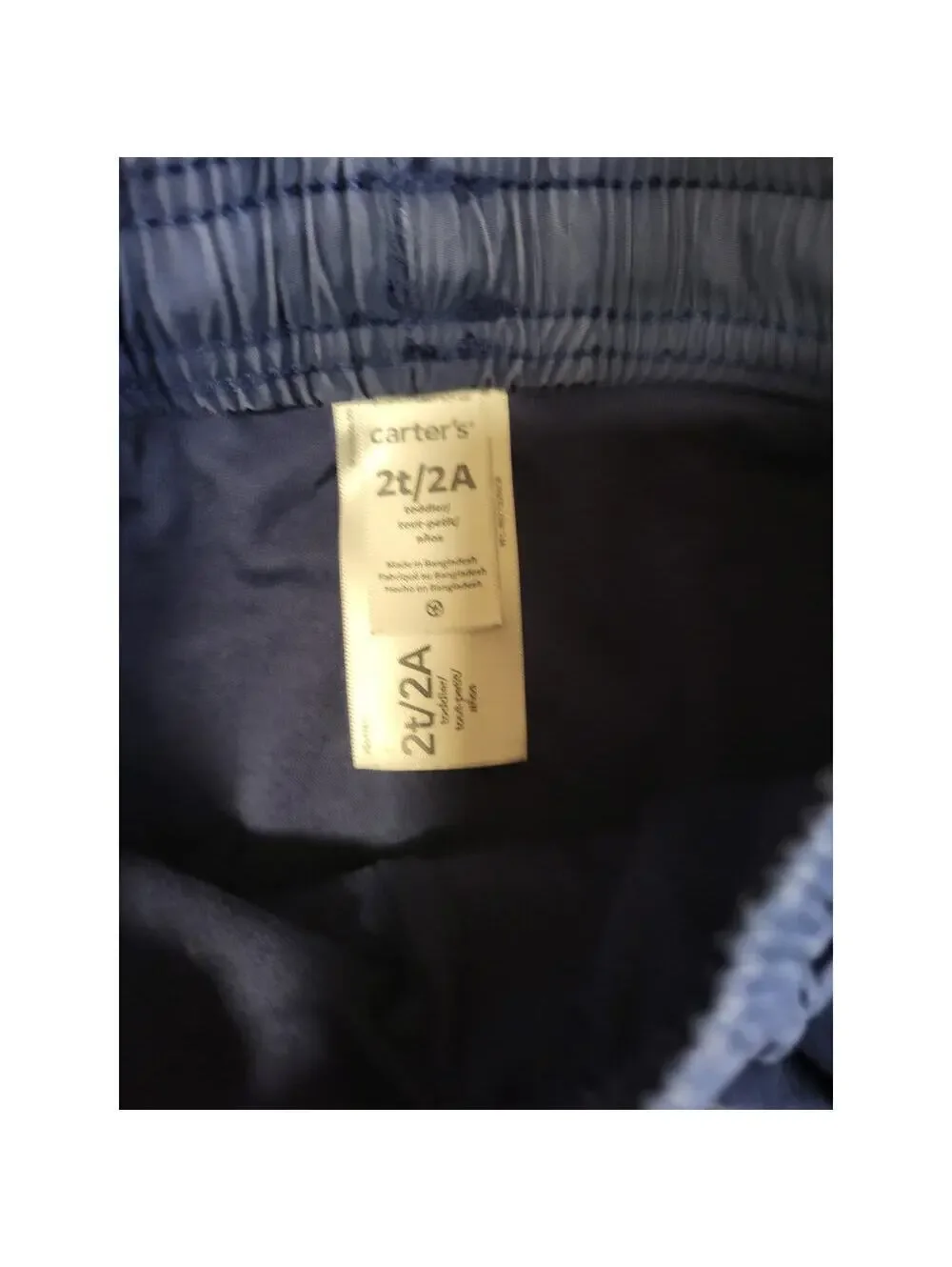 Carter's Toddler Boy Navy Blue Jogger Pants Size 2T